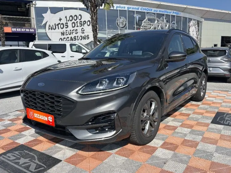 Ford KUGA 2.0 TDCI 120 ST LINE X BVA GPS Caméra Hayon Pack Hiver Attelage