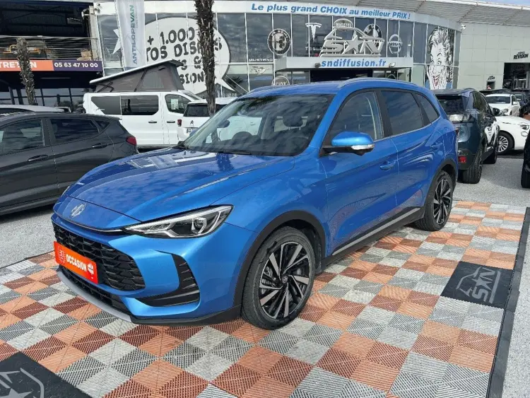 MG ZS 1.5 HYBRID + 195 LUXURY CUIR GPS Caméra 360° JA 18"