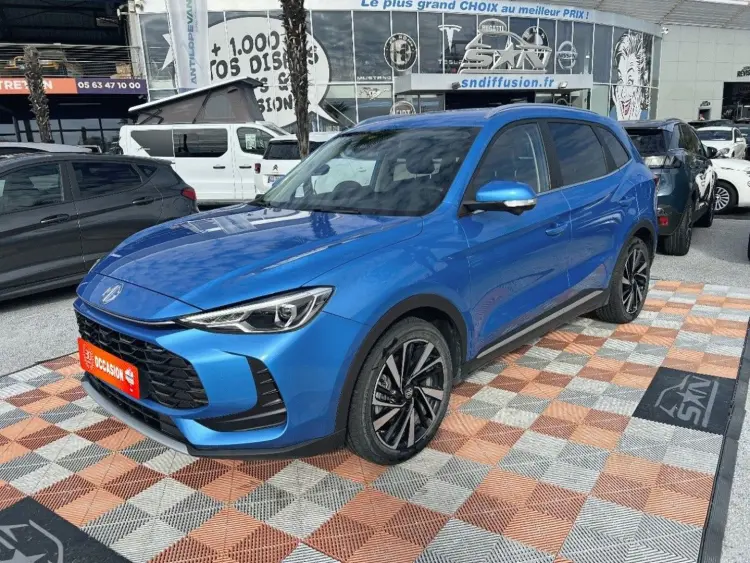 MG ZS 1.5 HYBRID + 197 LUXURY CUIR GPS Caméra 360° JA 18"
