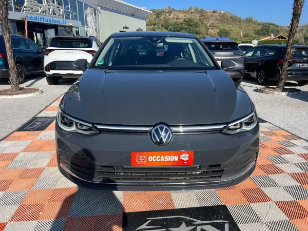 Volkswagen GOLF VIII 2.0 TSI 190 DSG7 STYLE GPS JA 18" diamantées SC - Photo 2